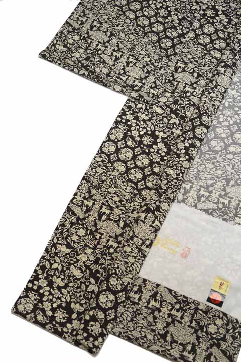 更紗の加工着尺から作る長羽織