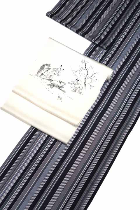 帯をコーディネート