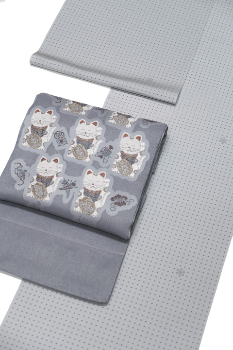 帯をコーディネート