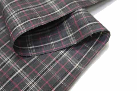 紬の生地の裏表