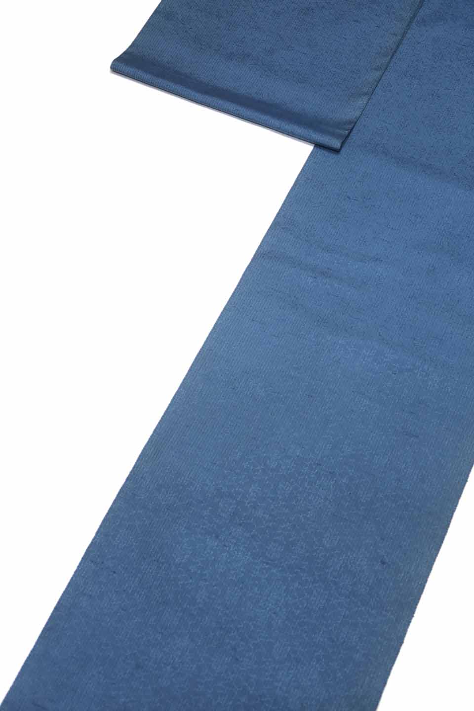 紬（米沢紬：鉄納戸：細微縞）