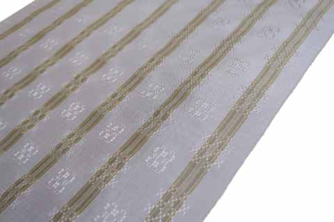 紬の絣の拡大画像