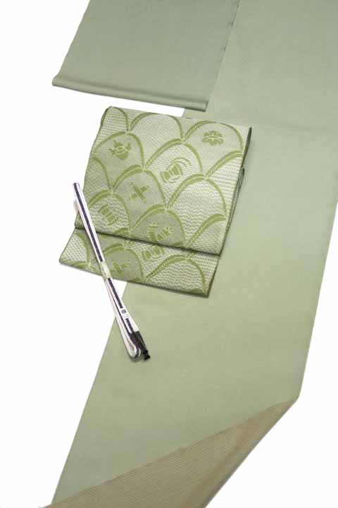 絽江戸小紋に合わせる帯