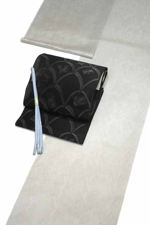 夏御召に合わせる帯