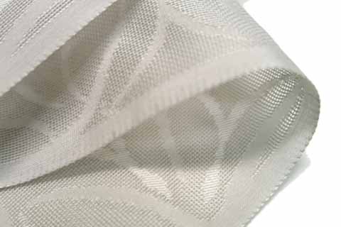 夏御召の生地の拡大図