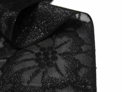 夏御召の生地の拡大図