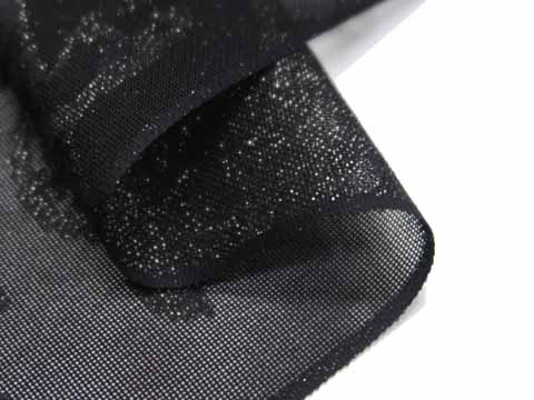 夏御召の生地の拡大図