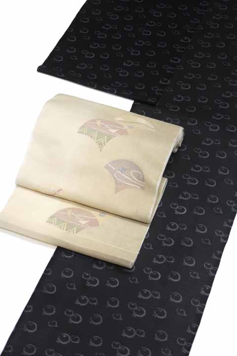 夏大島に合わせる帯