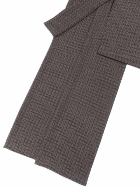 入替鱗文の加工着尺から作る長羽織