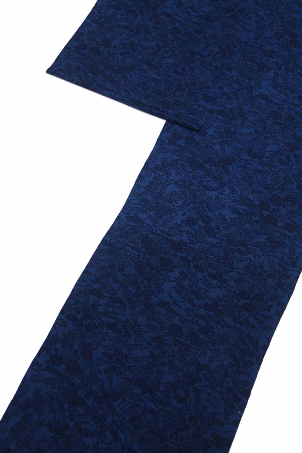 加工着尺（藍染め：濃藍：茶屋辻文）