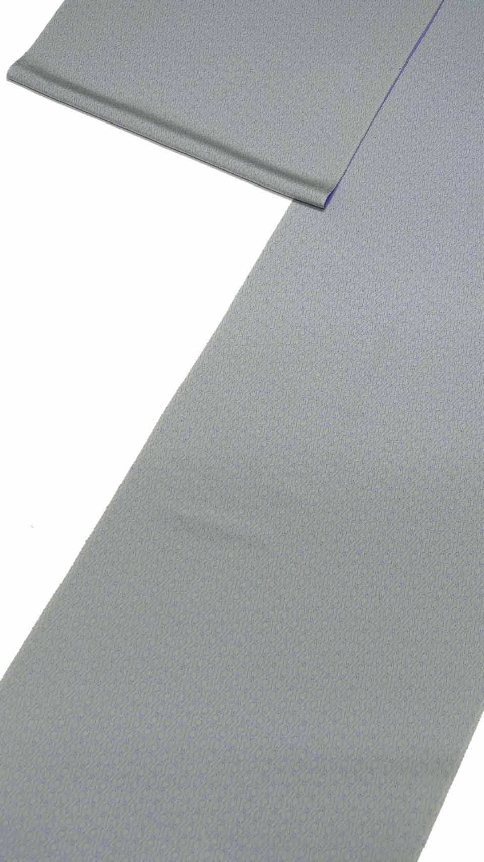 創作小紋（京友禅：黄緑鼠：北斎文様：小葵）