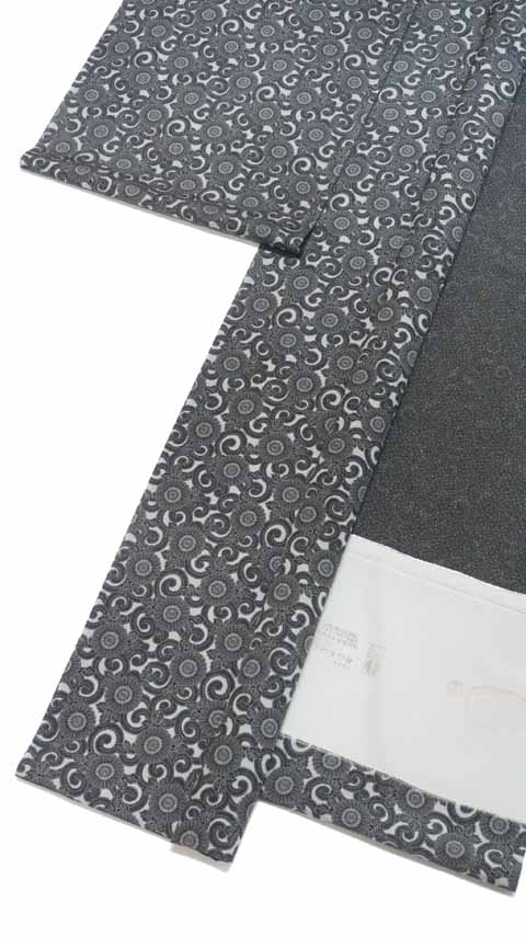 単衣の両面江戸小紋の羽織