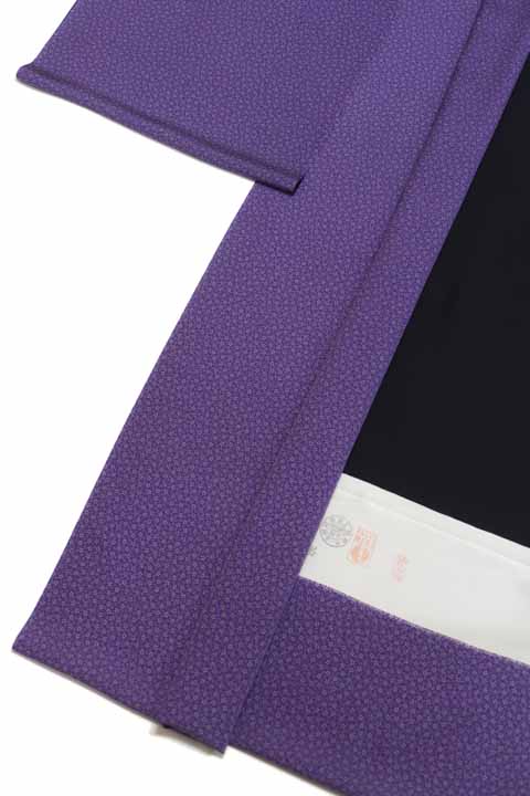 単衣の両面江戸小紋の羽織