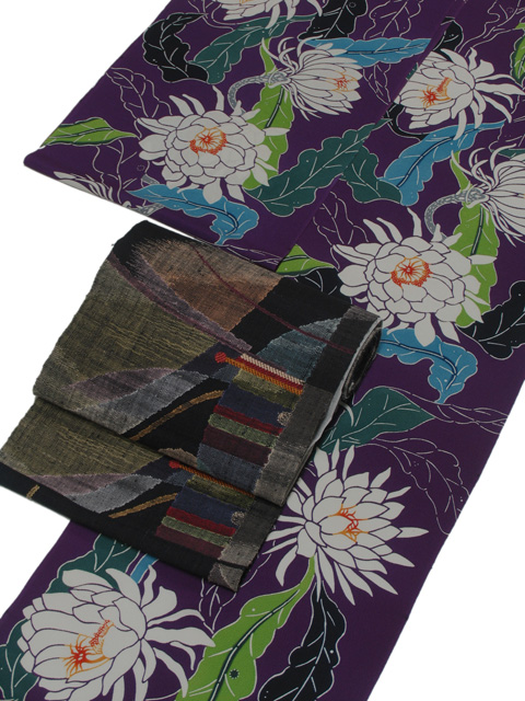 帯をコーディネート