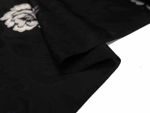 紋意匠縮緬（絹100% 39cm×13.2m）の拡大図