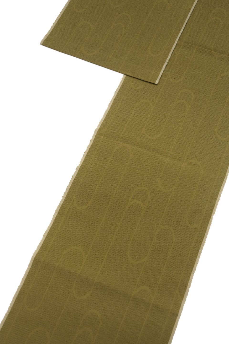 結城（本場結城紬：利久色：観世水）