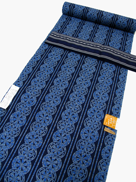 浴衣（源氏車）に合わせる帯