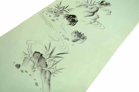 夏絽付下の拡大図