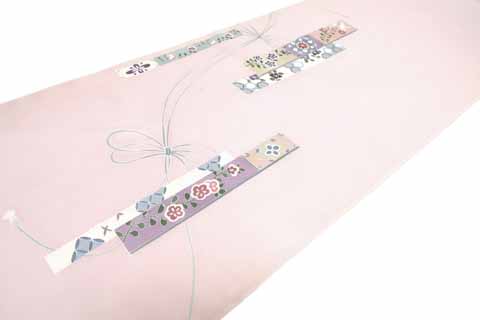 夏絽付下の拡大図