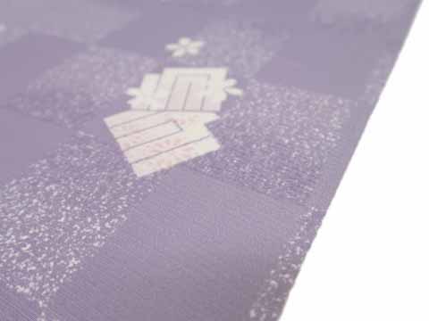 絽小紋の拡大図