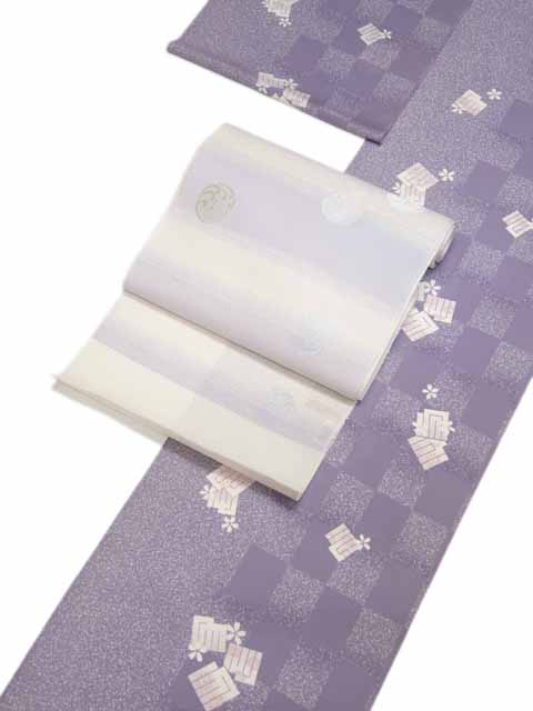 絽小紋に合わせる帯