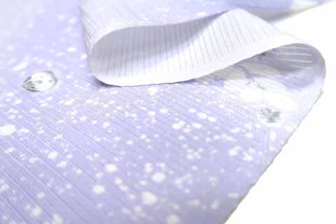 絽小紋の生地の拡大図