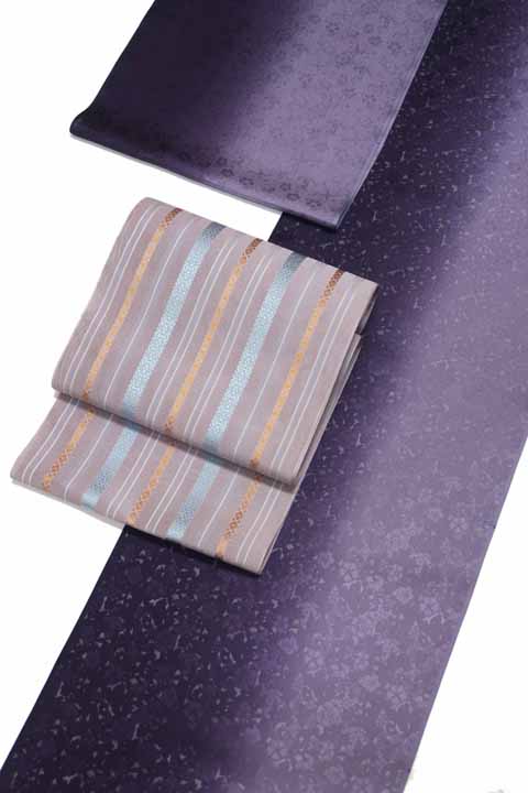 紋紗着尺に合わせる帯