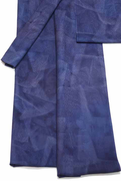 紋紗着尺で作るきもの衿コート