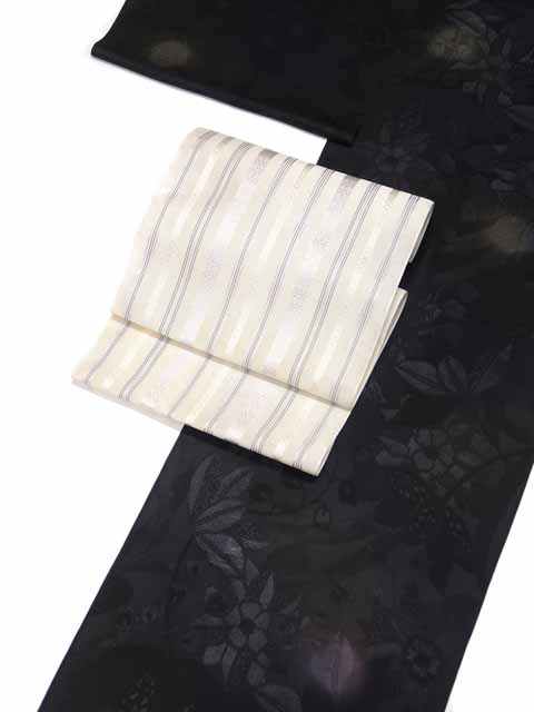 紋紗着尺に合わせる帯