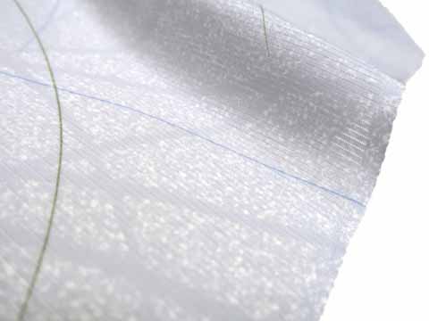 絽小紋の生地の拡大図