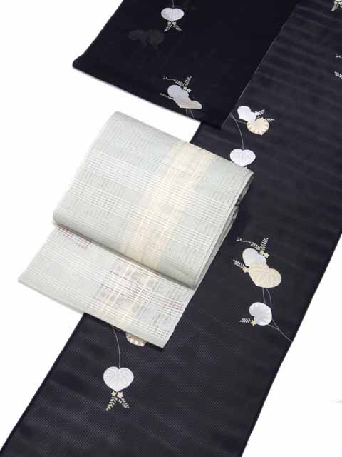 絽小紋に合わせる帯