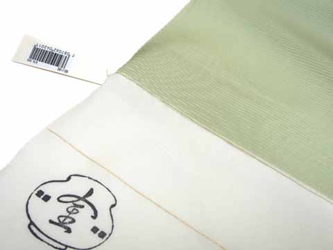 絽小紋の生地・証紙